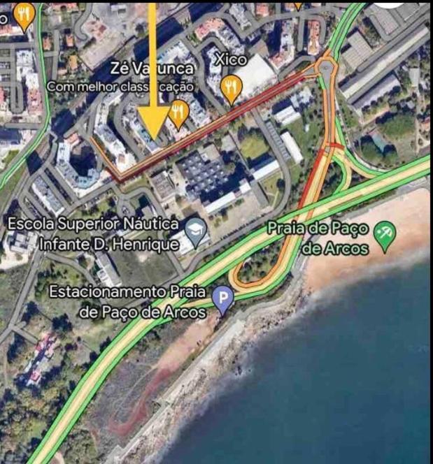 Estudio A 3 Min A Pe Da Praia De Oeiras Paço de Arcos Exteriör bild